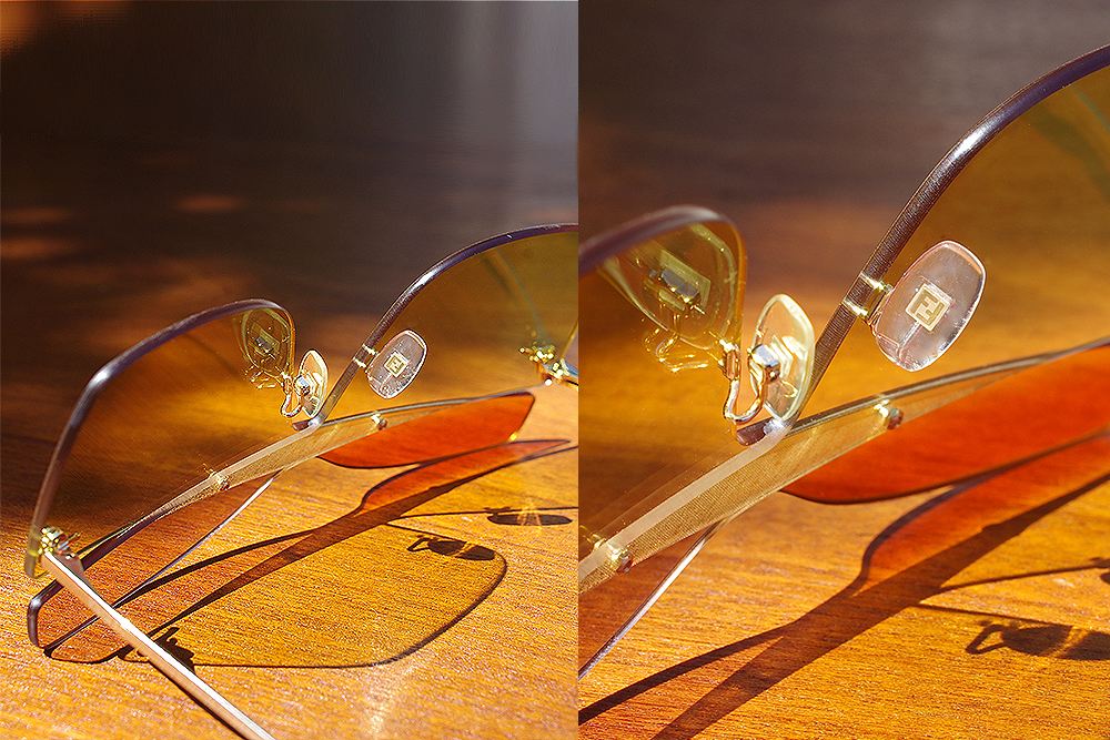 fendi, fendi eyewear, how to spot authentic fendi, nose pads, eyerim, sunglasses, eyerim blog